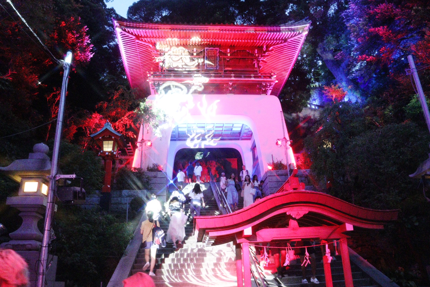 江の島 瑞心門 江の島灯篭2024