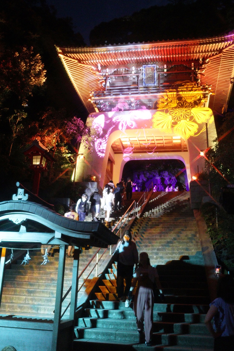 江の島 瑞心門 江の島灯篭2024