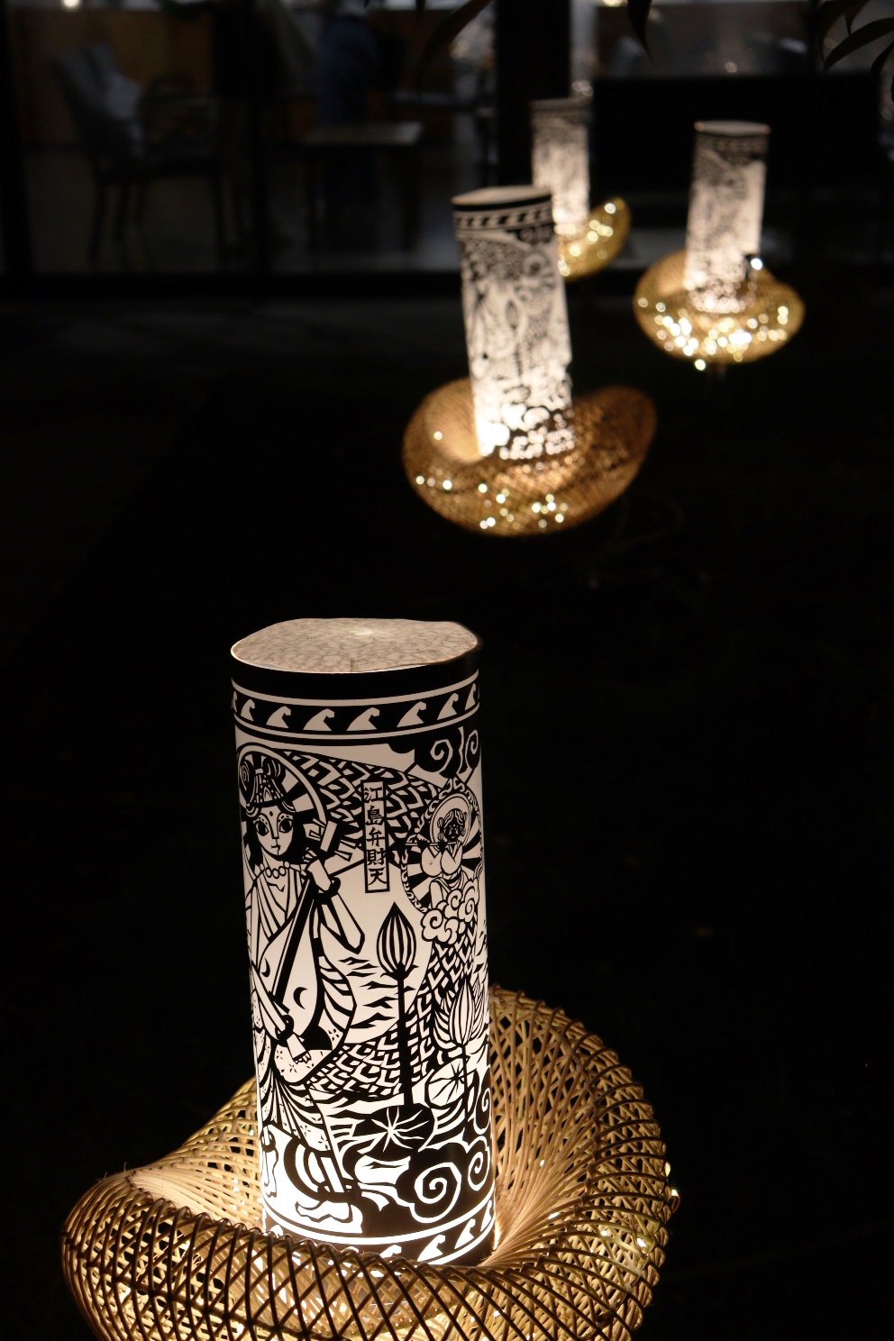 江の島 サムエル・コッキング苑 江の島灯篭2024