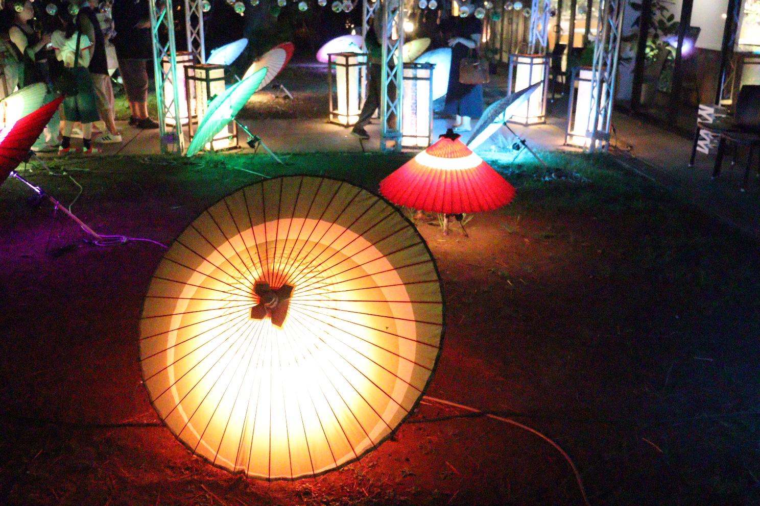 江の島 サムエル・コッキング苑 江の島灯篭2025