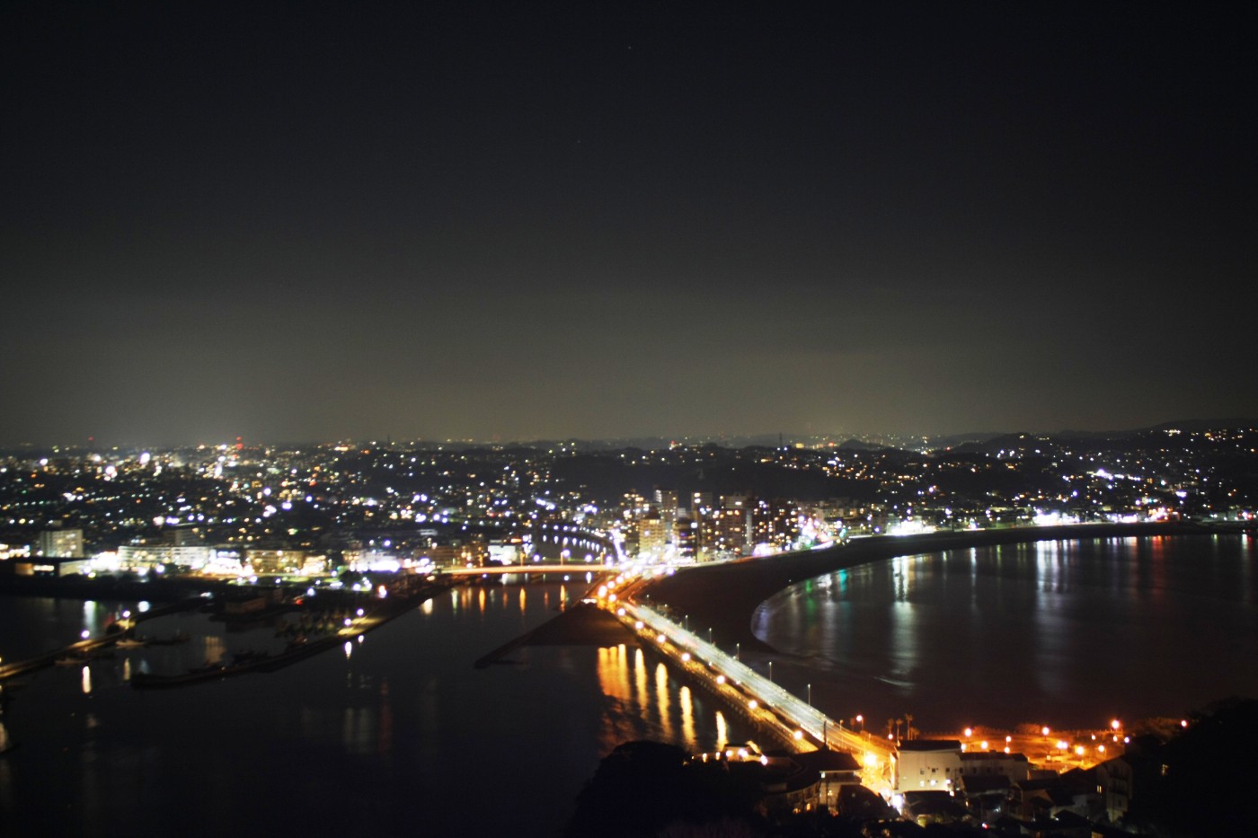 江の島 展望灯台シーキャンドル 北側藤沢方面