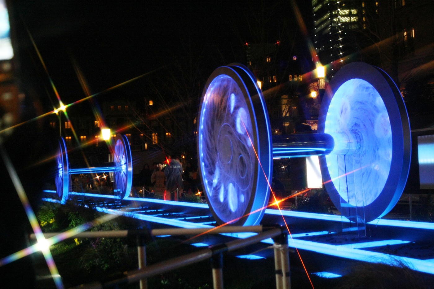 東京駅 東京ミチテラス 光のレールウェイ